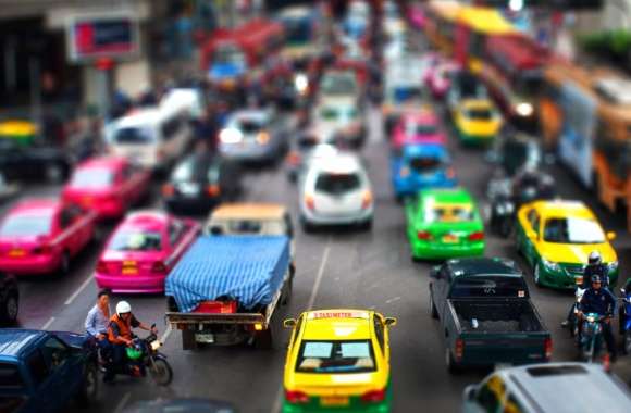 Car Vehicle Photography Tilt Shift