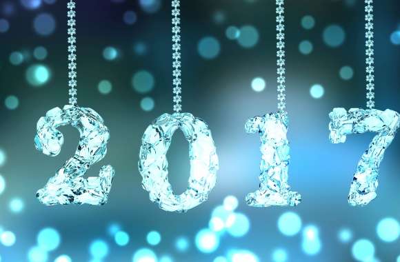 Celebrate 2017 HD New Year Wallpaper