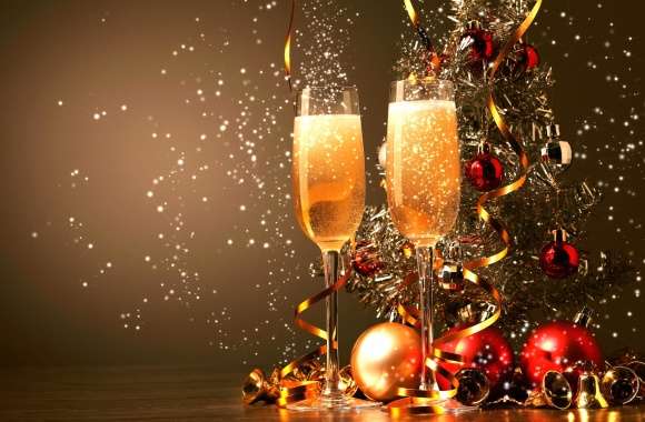 Celebrate the New Year with Sparkling Toasts and Festive Decor