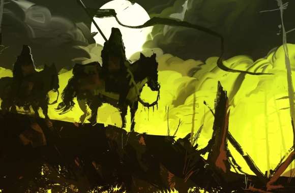 Celestial Riders Fantasy wallpapers hd quality