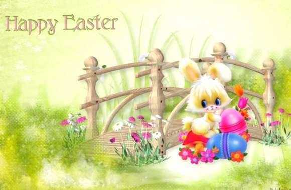 Charming Easter Bunny