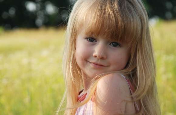 Child in Meadow