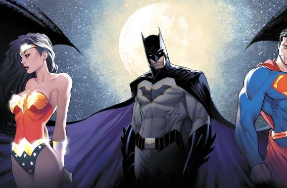 Clark Kent Diana Prince Superman Wonder Woman Batman DC Comics Comic Justice League