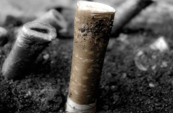 Close-Up Cigarette A Stark Reminder wallpapers hd quality