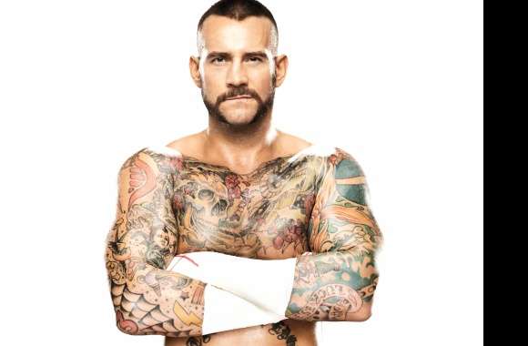 CM Punk Tattoo Wrestling Sports