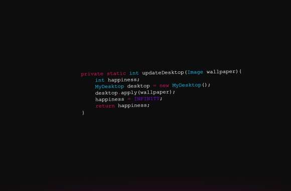 Code Typography HD Desktop Wallpaper