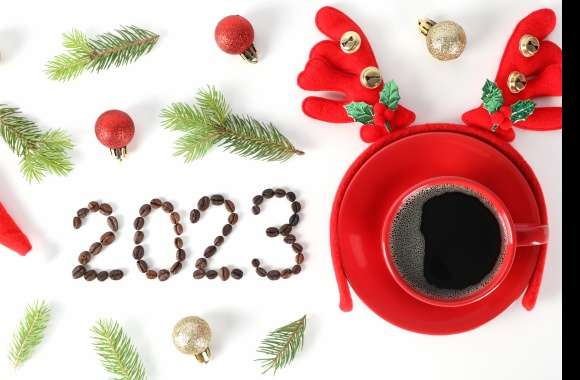 Coffee Holiday New Year 2023