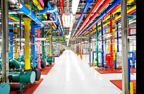 Colorful Google Data Center wallpapers hd quality