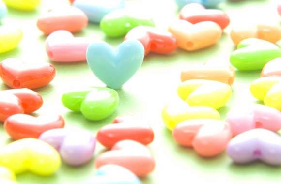 Colorful Heart Love