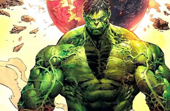 Comic Hulk Power Unleashed