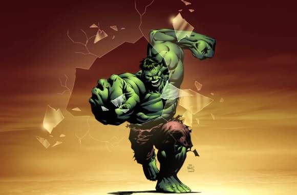 Comic Hulk Wallpaper