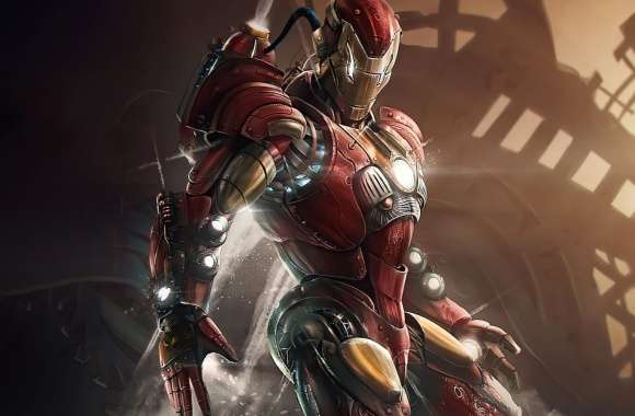 Comic Iron Man