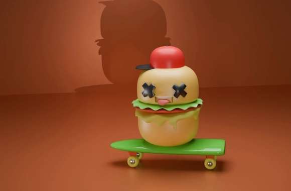 Crazy hamburguer wallpapers hd quality