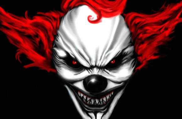 Creepy Evil Clown