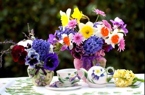 Cup Colorful Colors Flower Photography Still Life