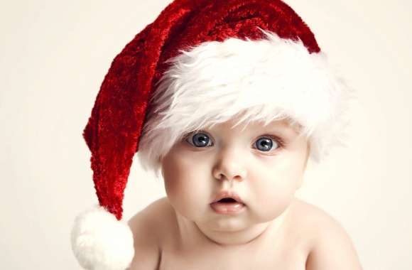 Cute Christmas Baby Delight