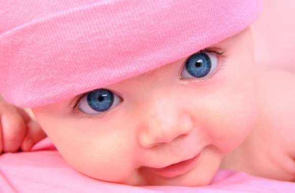 Cute Pink Baby