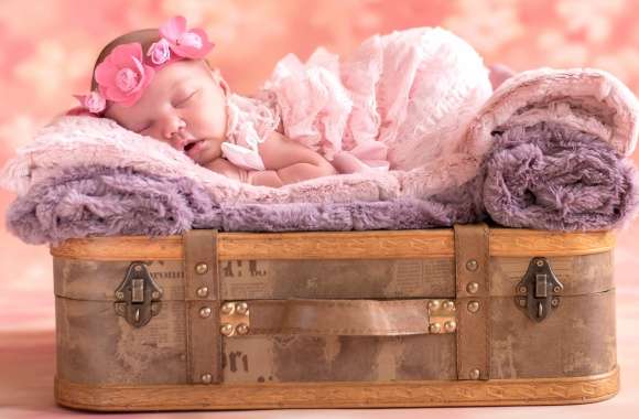 Cute Sleeping Photography Baby