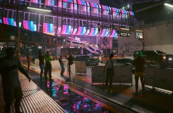 Cyberpunk 2077 Racing