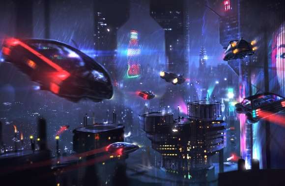 Cyberpunk Nightscape -