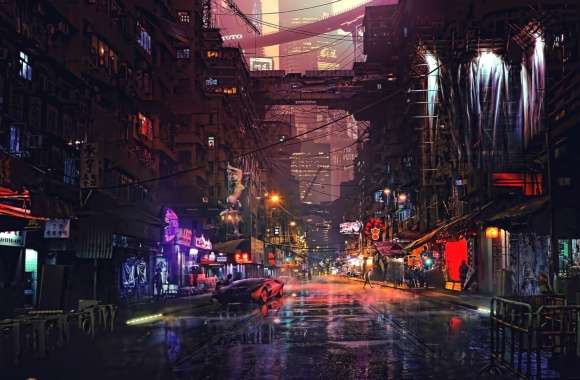 Cyberpunk Twilight wallpapers hd quality