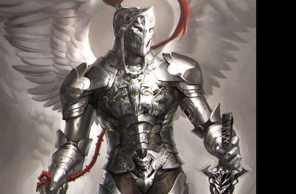 Dark Angel Knight of a Fierce Warrior wallpapers hd quality