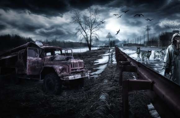 Dark Apocalyptic Sci Fi Post Apocalyptic wallpapers hd quality