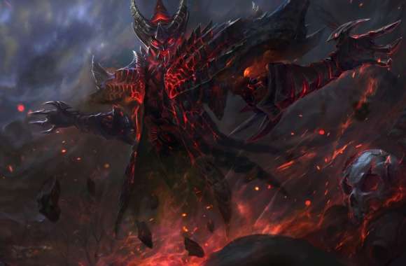 Dark Armor of the Shadow Fiend - Dota 2