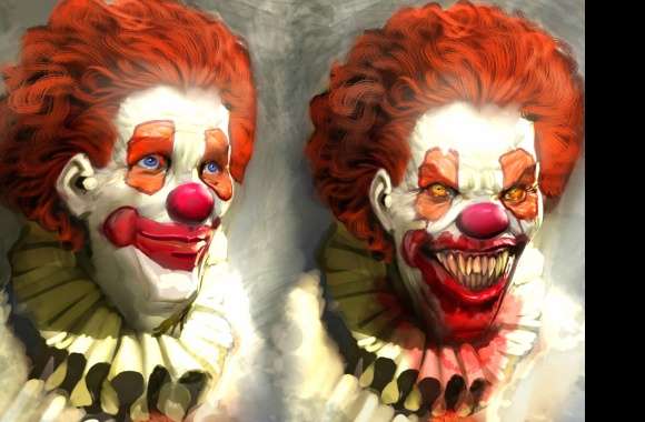 Dark Clown Sinister Smiles wallpapers hd quality