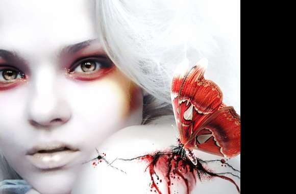 Dark Elegance of a Enigmatic Woman wallpapers hd quality