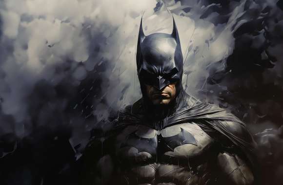 Dark Knight Emerges - Batman HD Comic Wallpaper