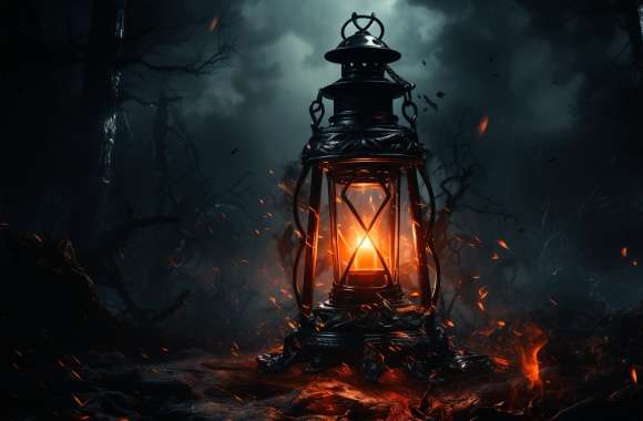 Dark Mystical Lantern