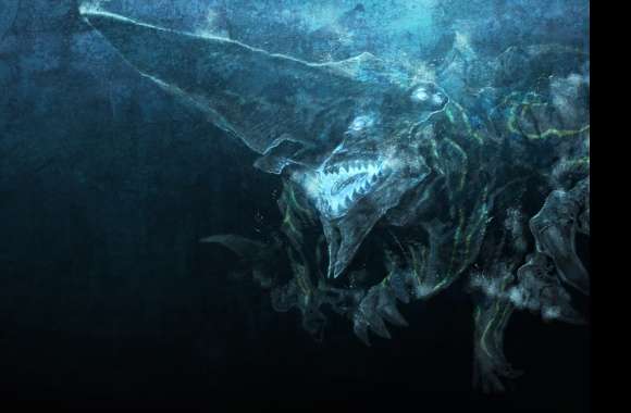 Dark Underwater Monster Movie Pacific Rim wallpapers hd quality