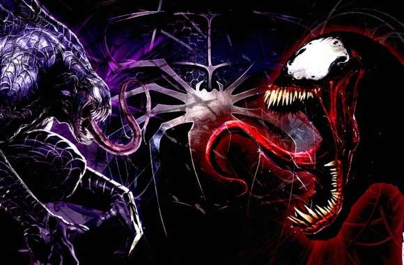 Dark Venom & Spider Man