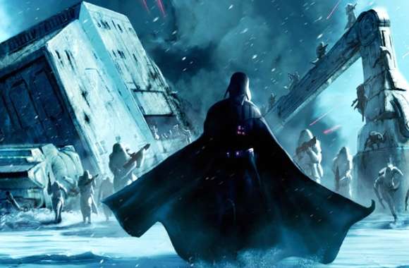 Darth Vader on Hoth