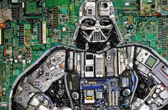 Darth Vader Star Wars Technology Circuit