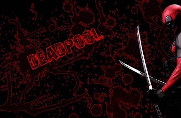 Deadpool Sword Art -