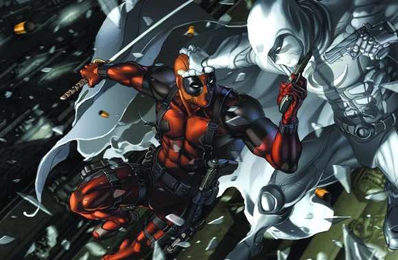 Deadpool vs Moon Knight