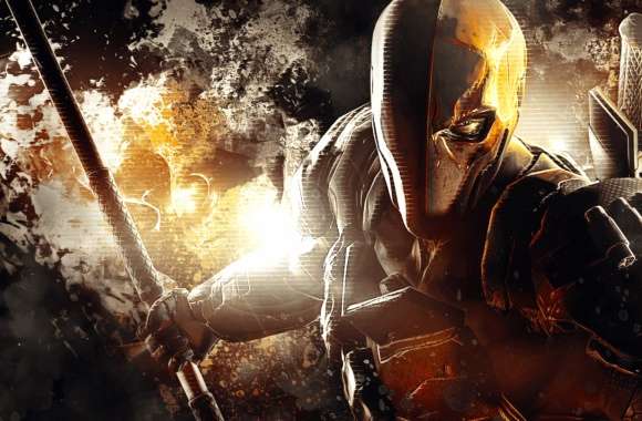 Deathstroke HD Comic Wallpaper Featuring Slade Wilson