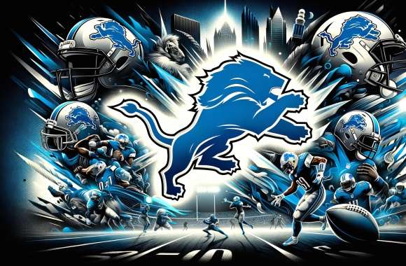 Detroit Lions NFL Super Bowl-Themed