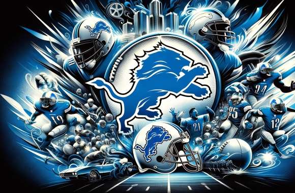 Detroit Lions NFL Super Bowl Spirit