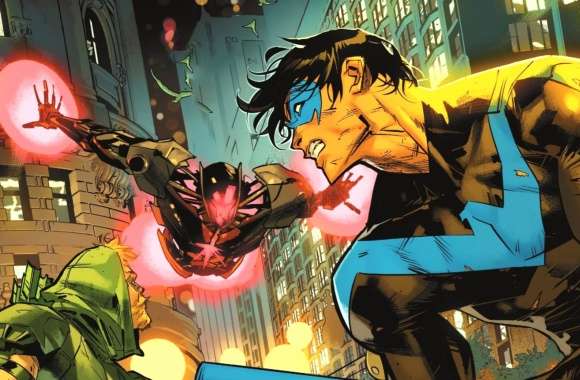 Dick Grayson Nightwing Oliver Queen Green Arrow Failsafe (DC Comics) Comic Batman