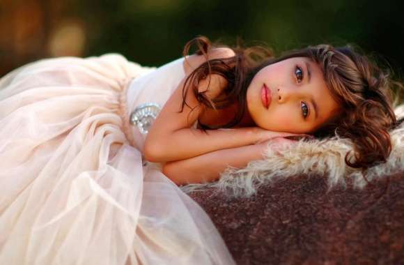 Dreamy Child Portrait -