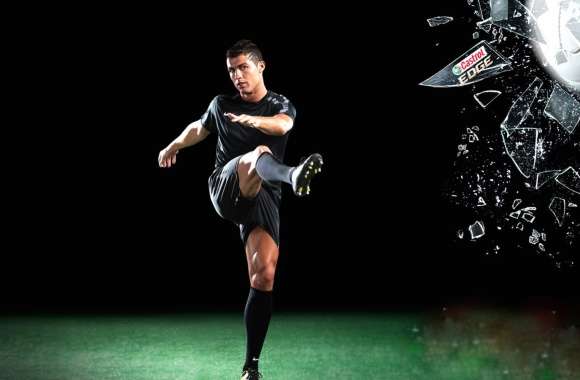 Dynamic Cristiano Ronaldo for Sports Fans