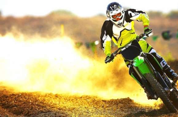 Dynamic Motocross Action - for Sports Enthusiasts