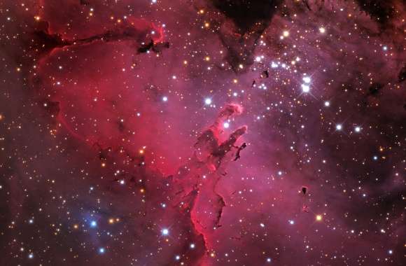 Eagle Nebula Starfield - HD Sci-Fi Wallpaper wallpapers hd quality