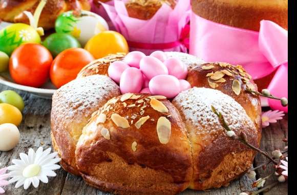 Easter Egg Cake Pastry Holiday Easter