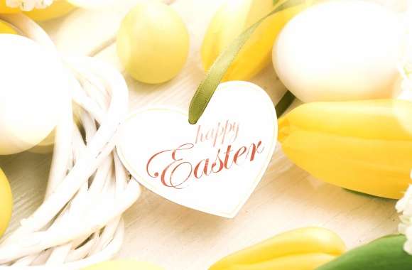 Egg Tulip Happy Easter Holiday Easter wallpapers hd quality