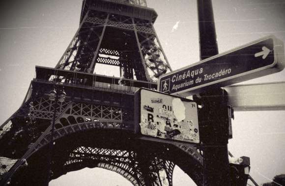 Eiffel Tower Black & White Timeless Elegance