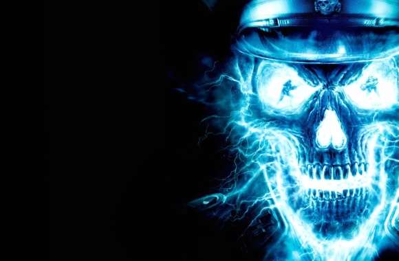 Electric Skull A Haunting Experience wallpapers hd quality